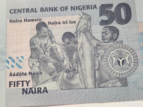 Nigeria 50 Naira Polymer 2006,9,10 3 Different Sig & 4 prefixes UNC N16 - Picture 5 of 7