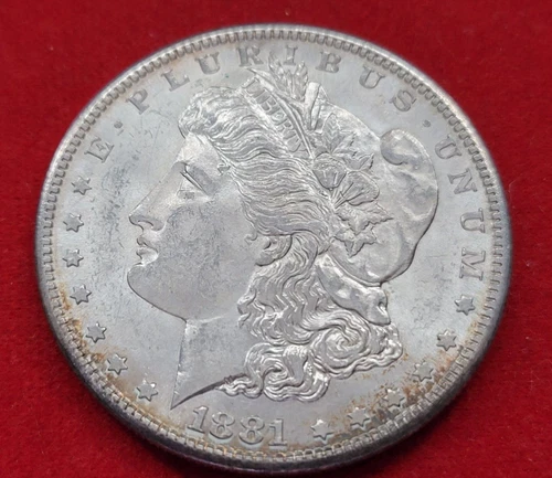 1881S Gem BU Morgan Silver Dollar 240614