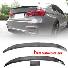 Adjustable Universal Rear Trunk Spoiler Lip Wing Carbon Style For Car Sedan New