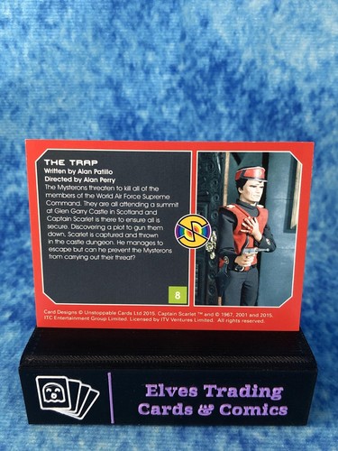 Captain Scarlet SINGLE Non-Sport Trading Card by Unstoppable Cards 2015 - Picture 20 of 100
