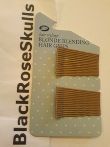 Blonde Blending Hair Grips 1x30pcs Bobby Pins Slide Boots