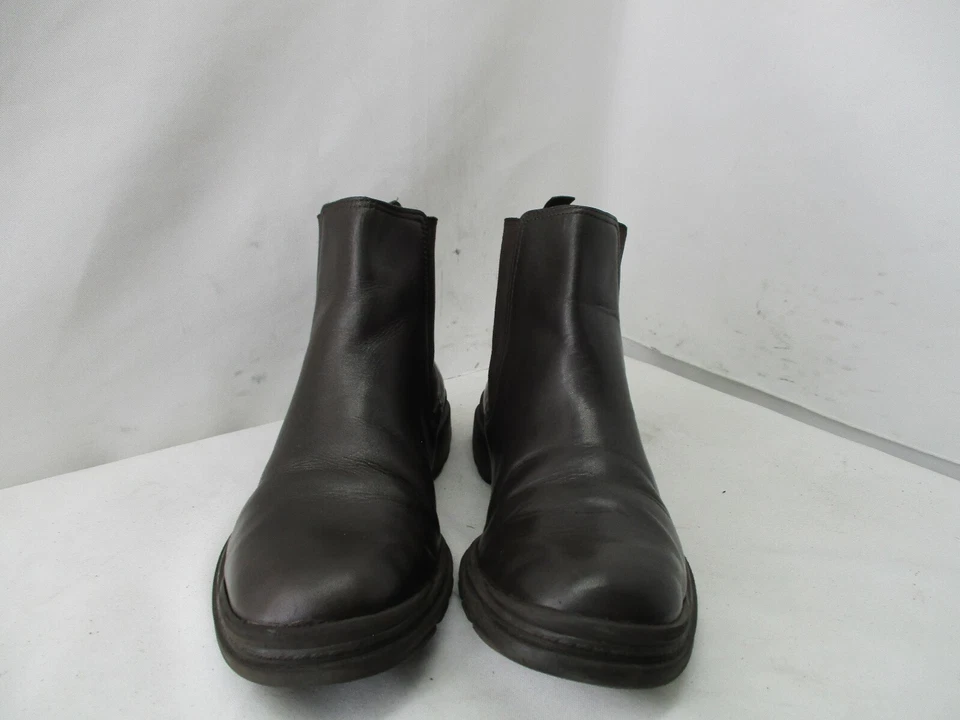 Botines cómodos sin cordones de cuero marrón Banana Republic para mujer talla 6 Foto 2 de 4