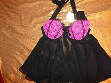 ANN SUMMERS UNDERWIRED BABYDOLL SIZE 18 NWT 'PARIS'