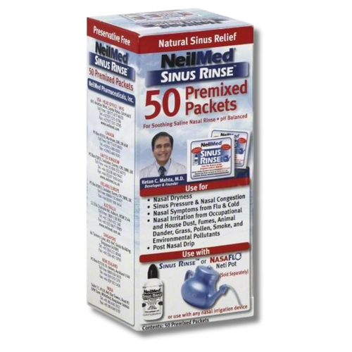 NeilMed Sinus Rinse Kit & Saline Spray – Complete Nasal Care for Sinus Relief - Picture 14 of 14
