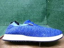 True Linkswear Men Knit Blue Casual Athletic Spikeless Golf Shoes Topgolf Size 8