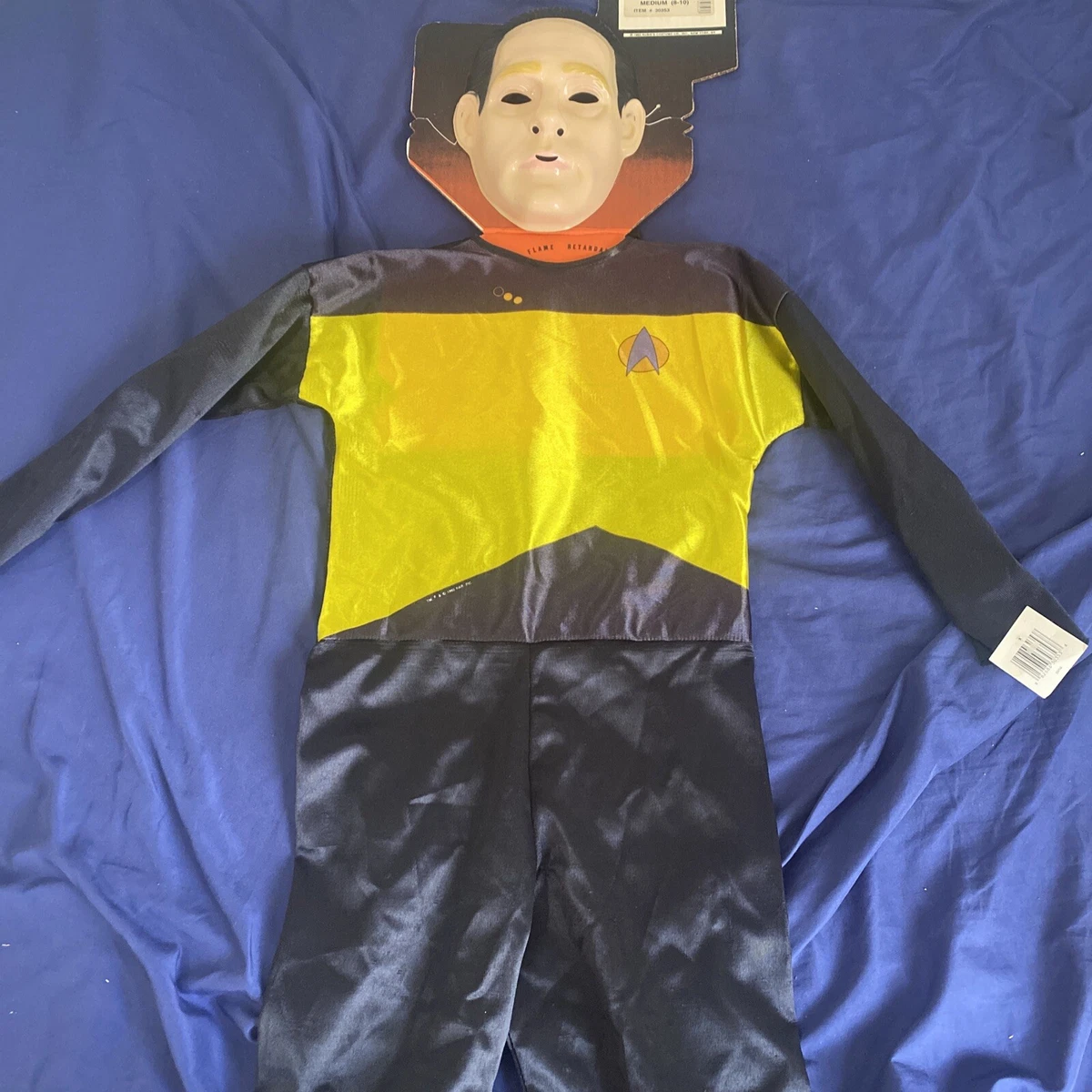Star trek data costume cheap