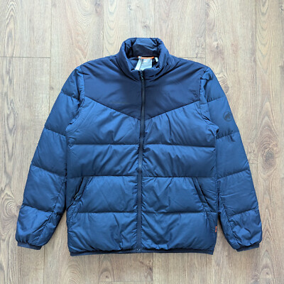【美品】MAMMUT ダウンジャケット S リバーシブル ネイビー Mammut Reversible Down Men's Jacket Size M Navy Outdoor Trekking