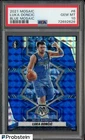 2021 Panini Blue Mosaic Prizm #6 Luka Doncic Mavericks 54/99 PSA 10 GEM MINT