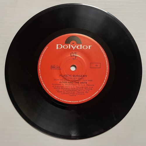 Adam Ant Deutscher Girls Vinyl Record 7” 45 RPM 2002 121 Polydor 1977 - Picture 6 of 24