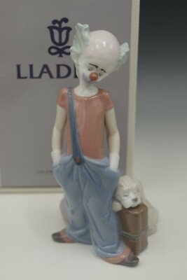 LLADRO SPAIN 1996 EVENT DESTINATION BIG TOP #6245 CLOWN FIGURINE MIB RETIRED 