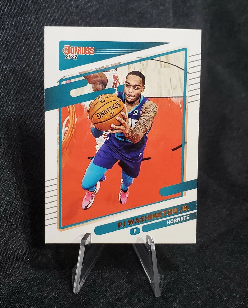 PJ Washington Jr. 2021-22 Donruss Basketball Base Card #41 Charlotte Hornets