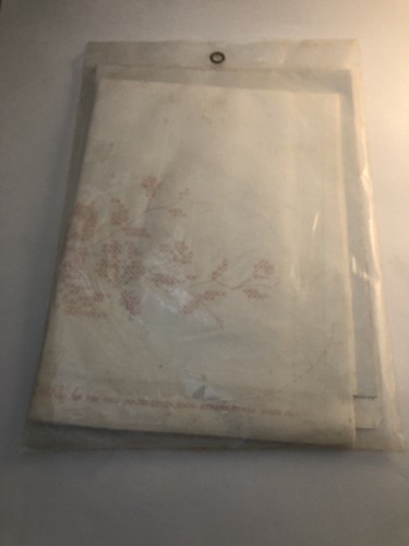 Volgart Crafts Cross Stitch Wild Rose Cut Size 14x40 VTG USA Printed - Picture 4 of 6