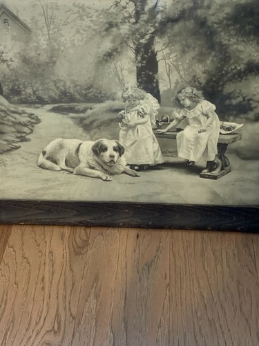 BEAUTIFUL ANTIQUE PRINT MAKING FRIENDS HALLEN AND WEINER PUBLISHER FREE SHIPPING - Picture 7 of 7