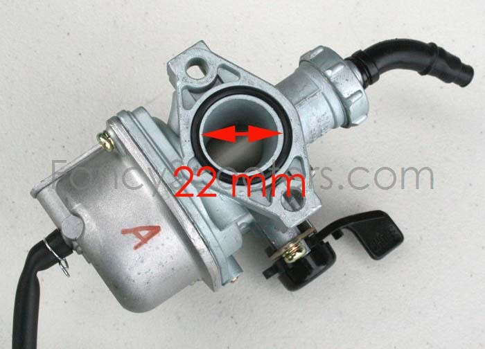 125cc Diablo Chopper's Carburetor A PZ 22 W/Manuel Chock TPGS-302