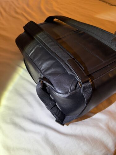 TUMI Harrison Warren Black Backpack Pebbled Leather - Picture 7 of 22