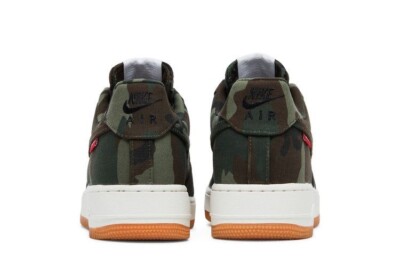 Supreme × Nike Air Force 1 Low Camouflage 573488-330 Men's Size | eBay