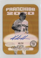 2020 Bowman's Best Franchise Die-Cut Gold Refractor 48/50 Keston Hiura Auto 15ij