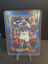 Hayden Senger RC New Yorks Mets  2025 Topps Chrome Sapphire Update-#USC128