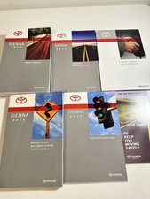 Toyota Sienna 2015 Owners Manual Set