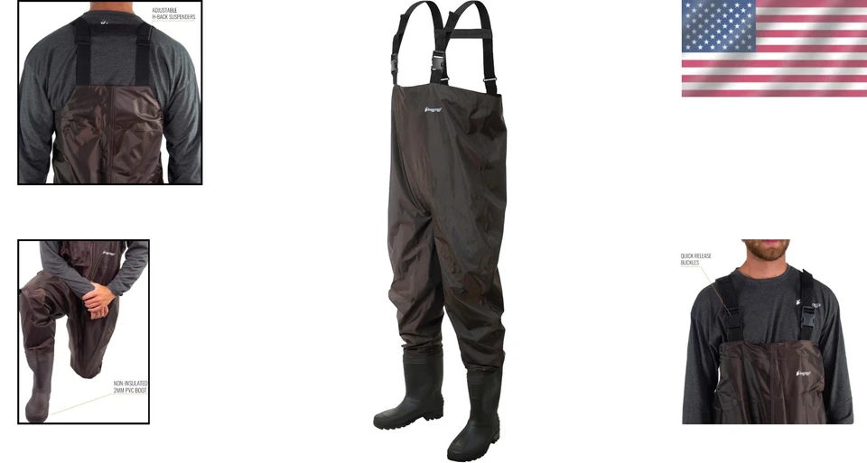 Men's Waterproof Chest Wader for Fishing - Image 2 of 4