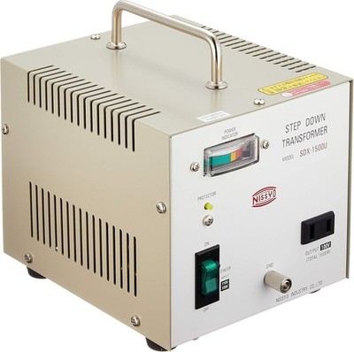 NISSYO ステップダウントランスフォーマー 変圧器 SDX-1500U NISSYO SDX-1500U Step Down Transformer - White for sale online | eBay