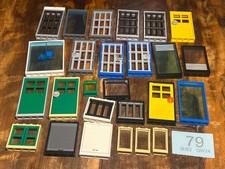 Lego City Door And Windows Various Sizes & Colours City Town