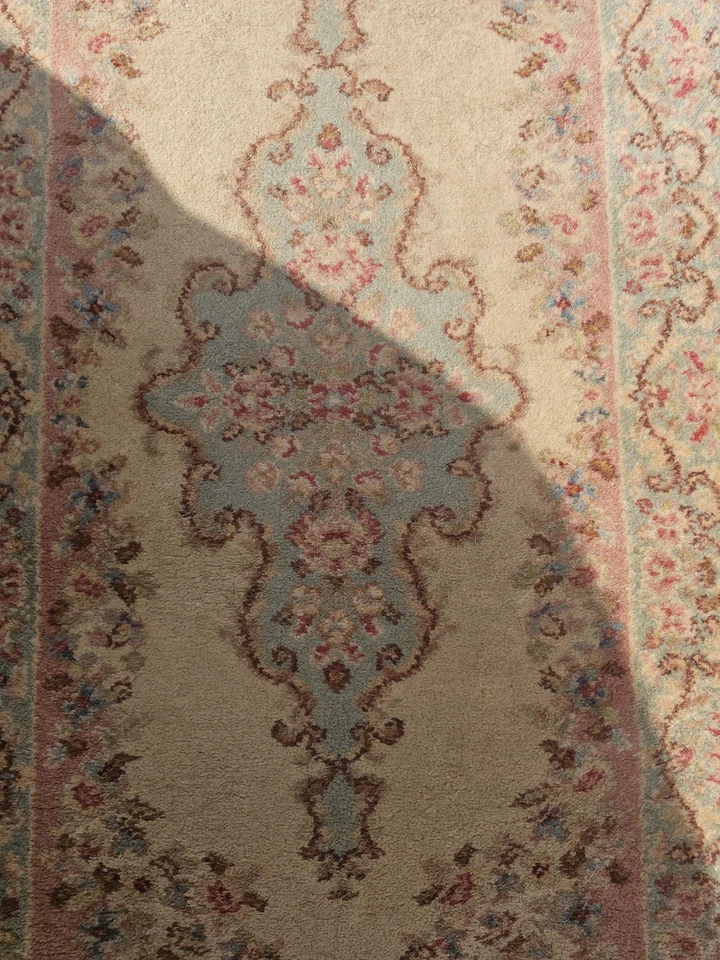 Juego de 2 alfombras de lana Karastan ~ diseño Kirman ~ patrón 784 ~ 2 pies 10 pulgadas X 5 pies 6 pulgadas Foto 4 de 4