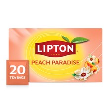 Lipton Peach Paradise Tea Bags, caffeine free...