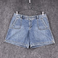 VINTAGE Y2K Old Navy Jean Shorts Women s 14 Cotton Casual Beach