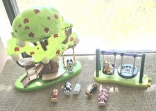 Bluey Playset Treehouse, Turtleboy Swingset  7 Figures