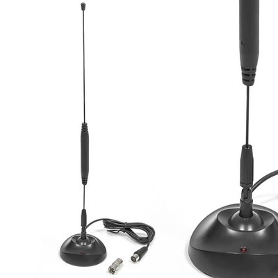 DVB-T2 Antenne Aktive* Stabantenne Verstärker Terrestrisch Zimmerantenne 22dB FM