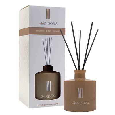 ZENDORA Duftstäbchen Raumduft Diffuser 200 ml