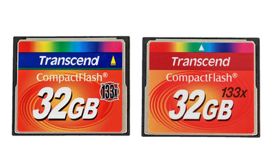 2 Stück Transcend CompactFlash Karten 32GB CF Speicher