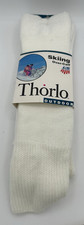 Thorlo Adult Over-the-Calf US Ski Team Outdoor Socks Unisex White New Skiing