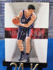 🔥 2003-04 Upper Deck UD Glass Yao Ming #19 Houston Rockets NBA 🏀 b4 Durant 