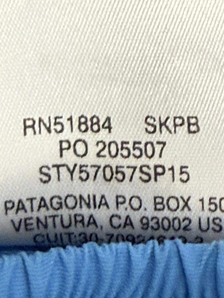 Patagonia Nylon Baggies Shorts Womens Size Small Red Hiking Adult Outdoors - Image 4 of 4