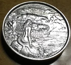 2oz. Silver Round - No Prey, No Pay - MERMAID & PIRATE SHIP with SKULL REVERSE