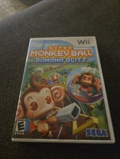 Super Monkey Ball: Banana Blitz (Nintendo Wii) - CIB Complete w/ Manual.  S1