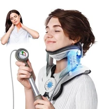 Hybodies Cervical Neck Traction Device: Neck Stretcher for Cervical Pain Relief