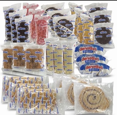 Hostess Variety Pack | Cupcakes, Cinnamon Rolls, Danish, Ding Dongs, Twinkies, Z