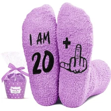 21st Birthday Gifts Ideas for Women - Socks for 21 Year Old Female