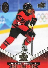 2025-26 Upper Deck Tim Hortons Blayre Turnbull #96 Team Canada