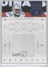 2011 Playoff National Treasures Colossal Materials 7/99 Felix Jones #9 5x8
