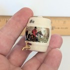 Dollhouse Miniature Staffordshire Style Ceramic Gin Barrel Keg English Riders  — photo 9