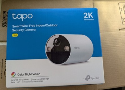 Tapo TC82 Smart kabellose Überwachungskamera Innen/Außen 2K IP65 wetterfest