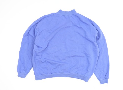 ASOS Women's Blue Pullover Sweatshirt Size 10 - Picture 2 of 12