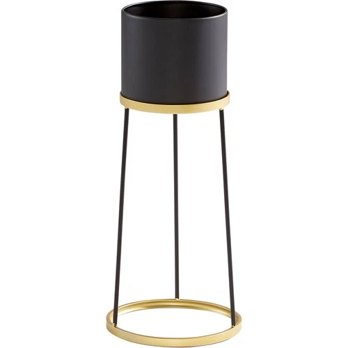 Cyan Design 11039 Liza Gold and Black Stand, Large - Picture 1 of 8