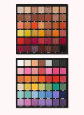 Make-up Geschenk, Beauty Bay Lidschatten Palette Duo Fiery Bright Matt, Neu UVP 50£