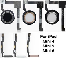   Home Button with Flex Cable for iPad Mini 4 / Mini 5 / Mini 6 Replacement OEM