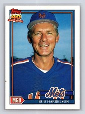 1991 Topps Bud Harrelson #261